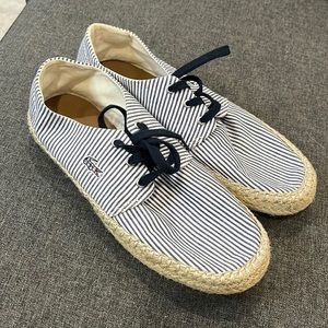 Lacoste Striped Espadrille Logo Sneakers